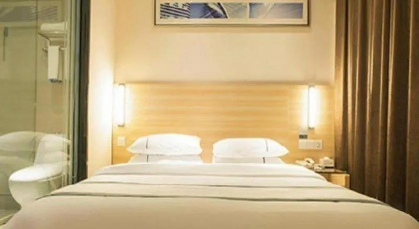 Bed in City Comfort Inn Yulin Jincheng Center Municipal Government