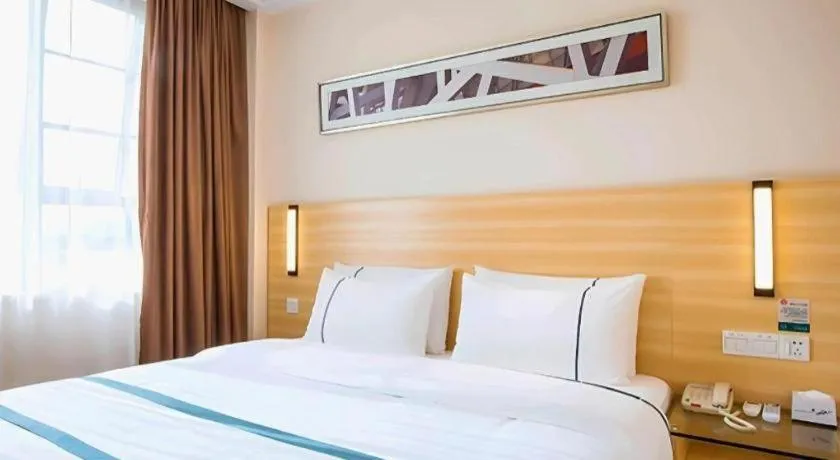 Bed in City Comfort Inn Yulin Jincheng Center Municipal Government