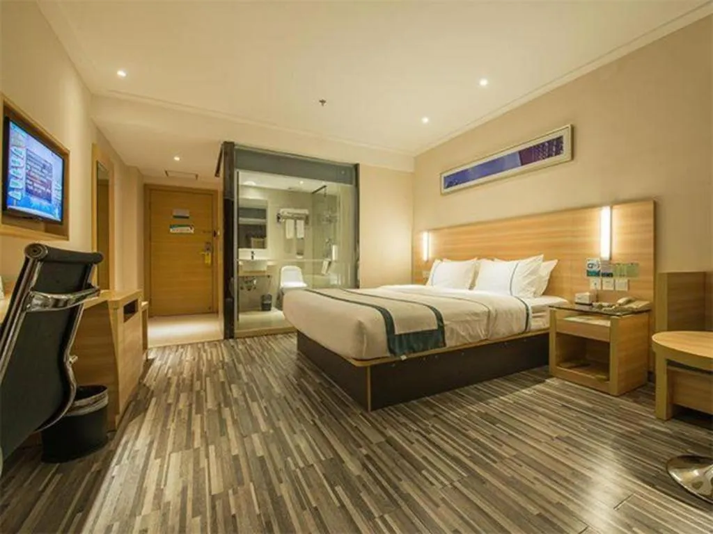 Bed in City Comfort Inn Yulin Jincheng Center Municipal Government