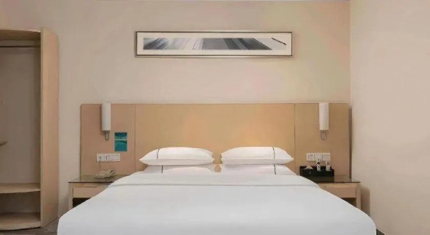 Bed in City Comfort Inn Yulin Jincheng Center Municipal Government