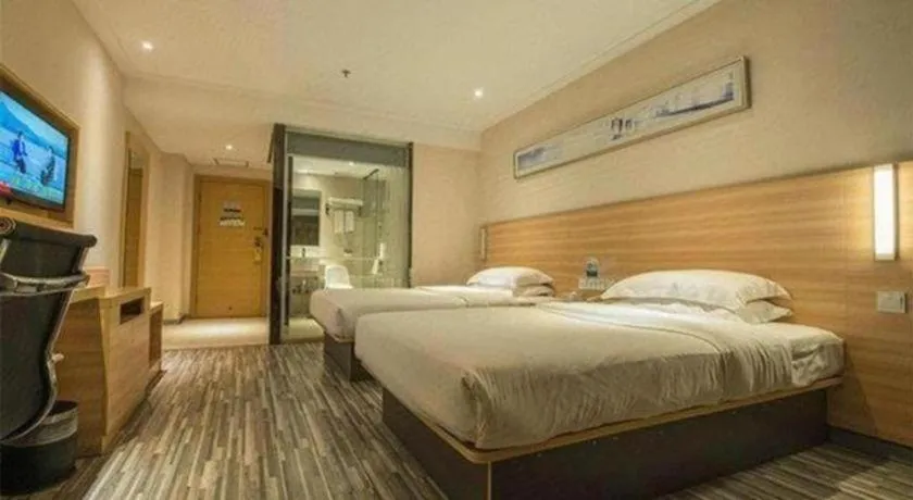 Bed in City Comfort Inn Yulin Jincheng Center Municipal Government