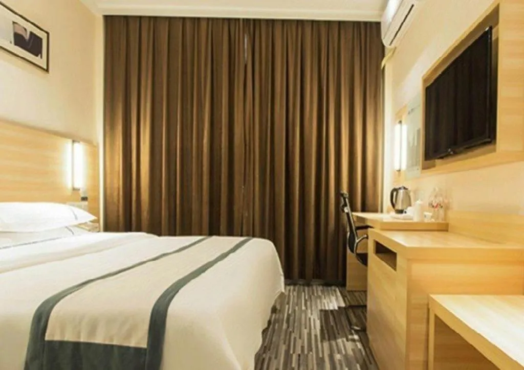 Bed in City Comfort Inn Yulin Jincheng Center Municipal Government