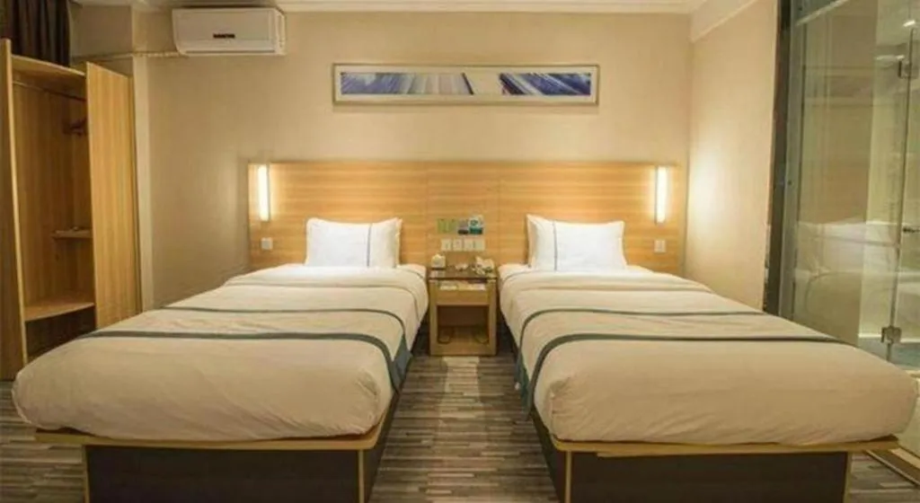 Bed in City Comfort Inn Yulin Jincheng Center Municipal Government