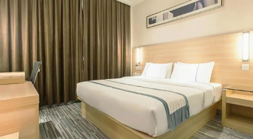 Bed in City Comfort Inn Yulin Jincheng Center Municipal Government