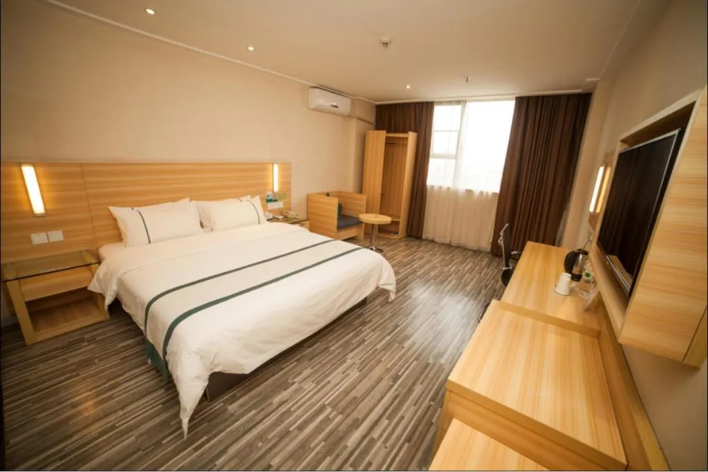 Bed in City Comfort Inn Yulin Jincheng Center Municipal Government