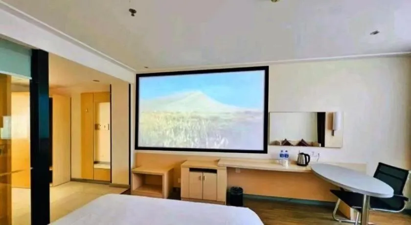 Bed in City Comfort Inn Yulin Jincheng Center Municipal Government