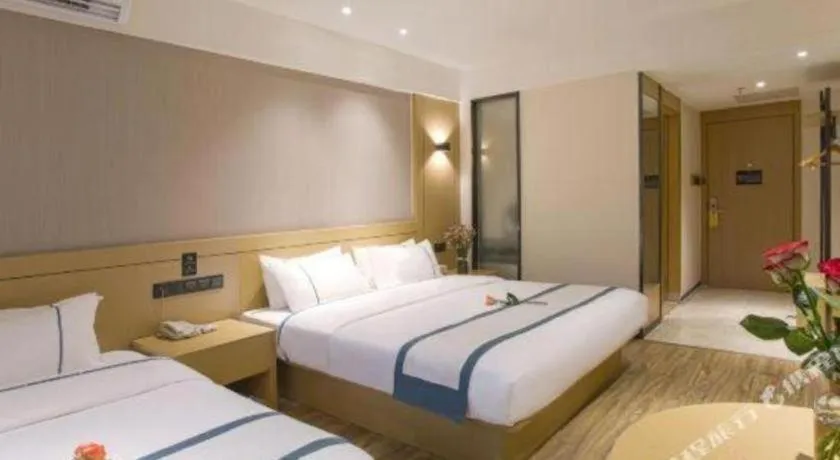 Bed in City Comfort Inn Nanning Guangxi University Xinyang Road