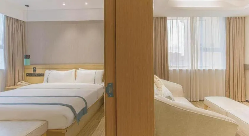 Bed in City Comfort Inn Nanning Guangxi University Xinyang Road