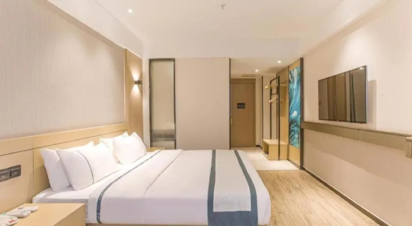 Bed in City Comfort Inn Nanning Guangxi University Xinyang Road