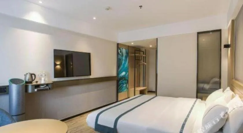 Bed in City Comfort Inn Nanning Guangxi University Xinyang Road