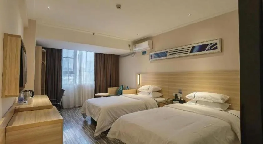 Bed in City Comfort Inn Baise Tiandong
