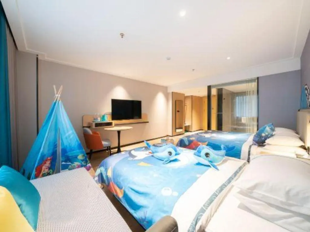 Bed in City Comfort Inn Nanning Chaoyang Parkson Pedestrian Street