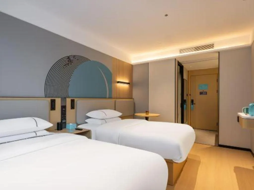 Bed in City Comfort Inn Nanning Chaoyang Parkson Pedestrian Street