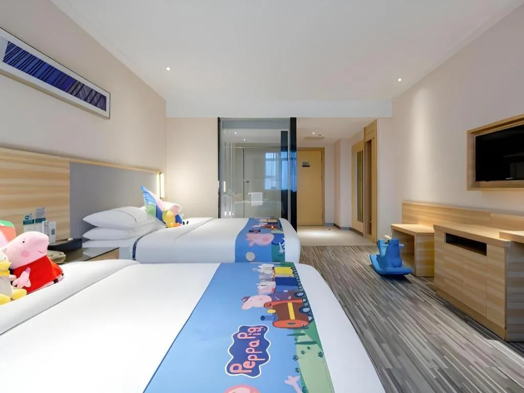 Bed in City Comfort Inn Nanning Chaoyang Parkson Pedestrian Street