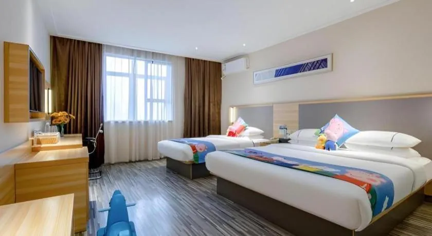 Bed in City Comfort Inn Nanning Chaoyang Parkson Pedestrian Street