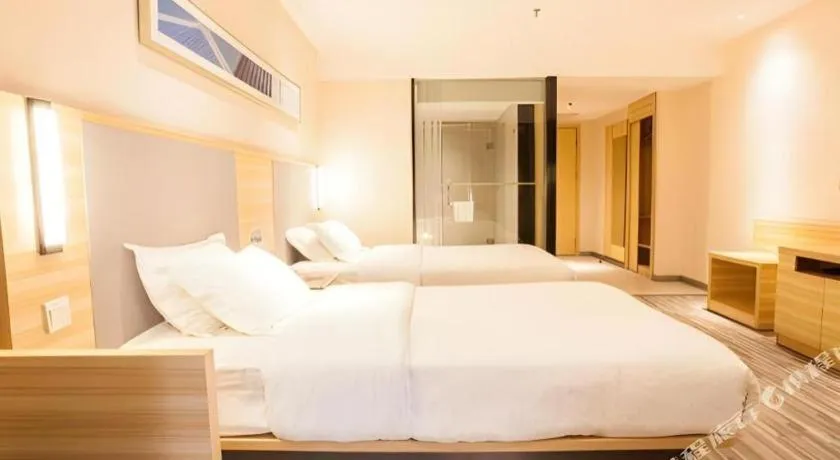 Bed in City Comfort Inn Nanning Chaoyang Parkson Pedestrian Street