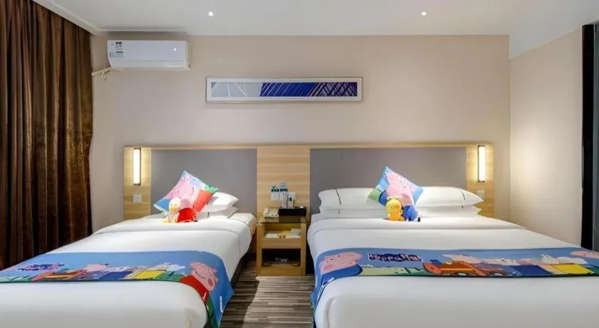 Bed in City Comfort Inn Nanning Chaoyang Parkson Pedestrian Street