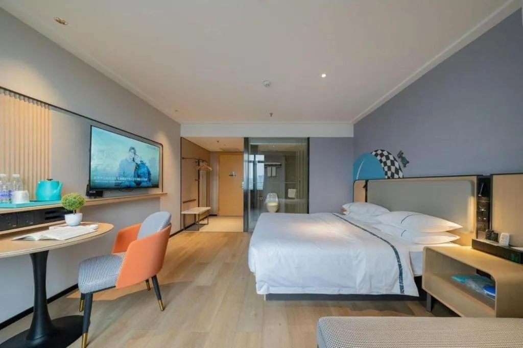 Bed in City Comfort Inn Nanning Chaoyang Parkson Pedestrian Street