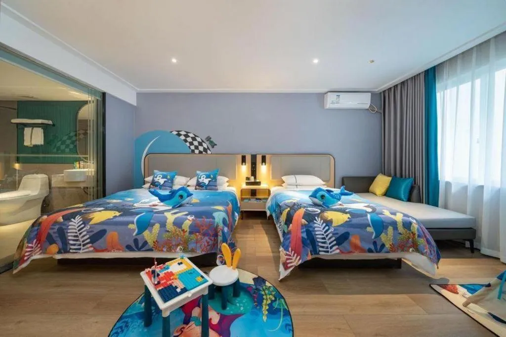 Bed in City Comfort Inn Nanning Chaoyang Parkson Pedestrian Street