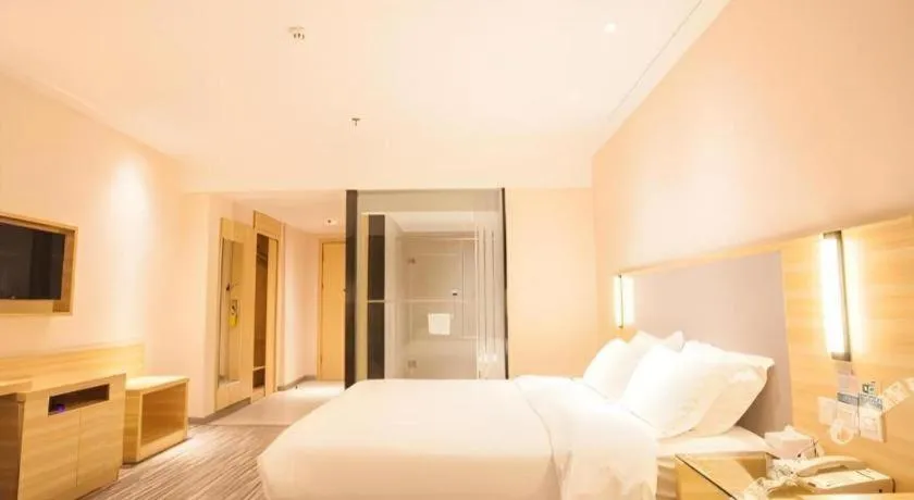 Bed in City Comfort Inn Nanning Chaoyang Parkson Pedestrian Street