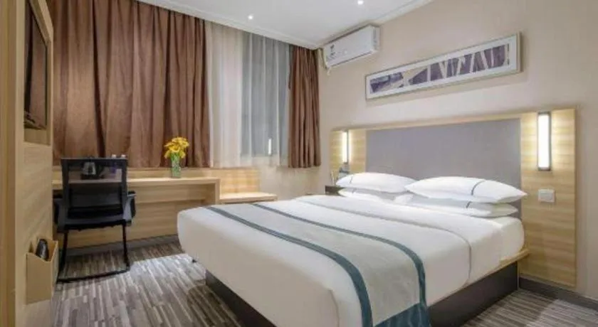 Bed in City Comfort Inn Nanning Chaoyang Parkson Pedestrian Street