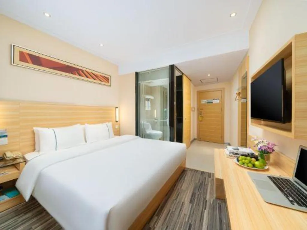 Bed in City Comfort Inn Nanning Wuyi Fude