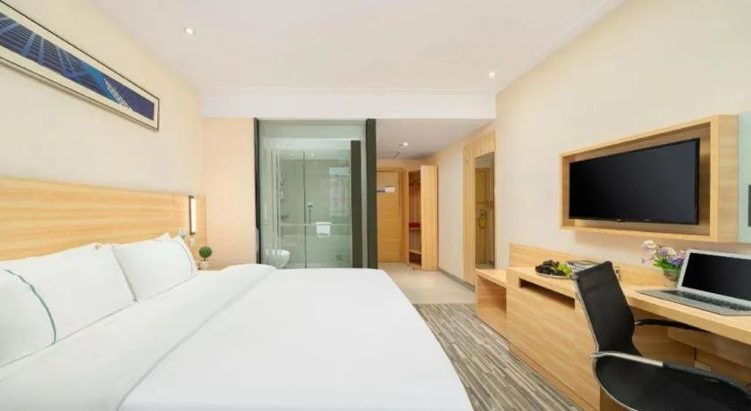 Bed in City Comfort Inn Nanning Wuyi Fude