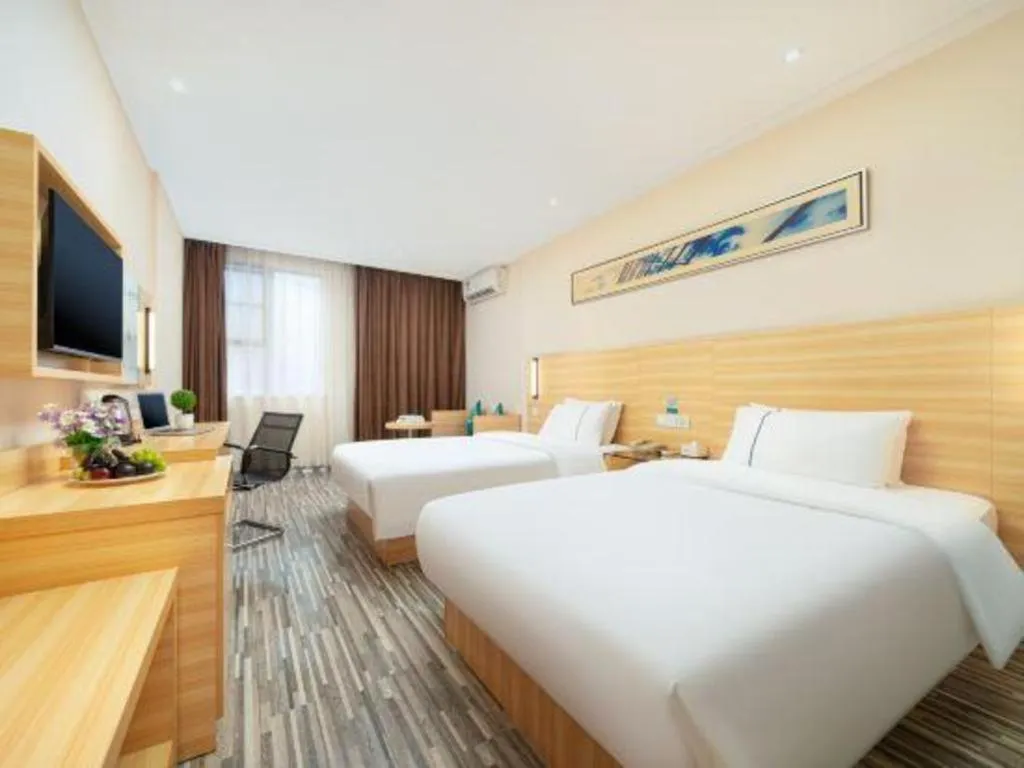 Bed in City Comfort Inn Nanning Wuyi Fude