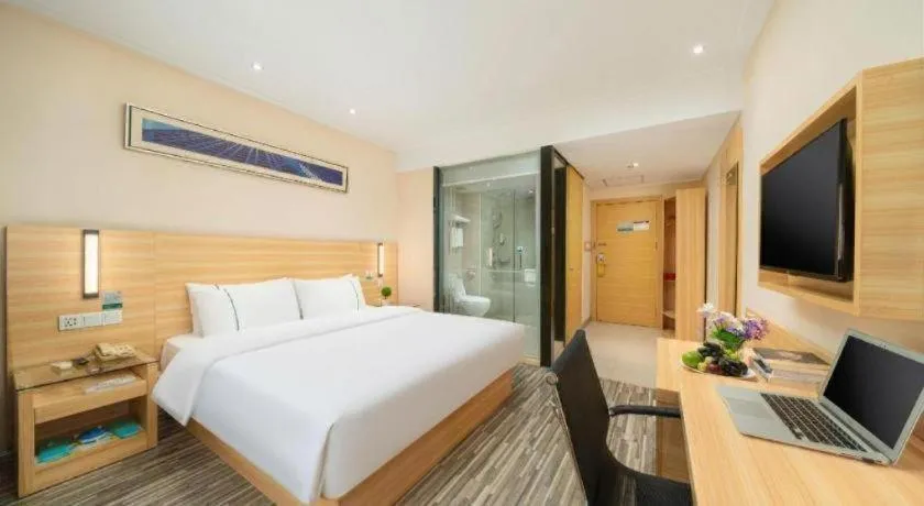 Bed in City Comfort Inn Nanning Wuyi Fude