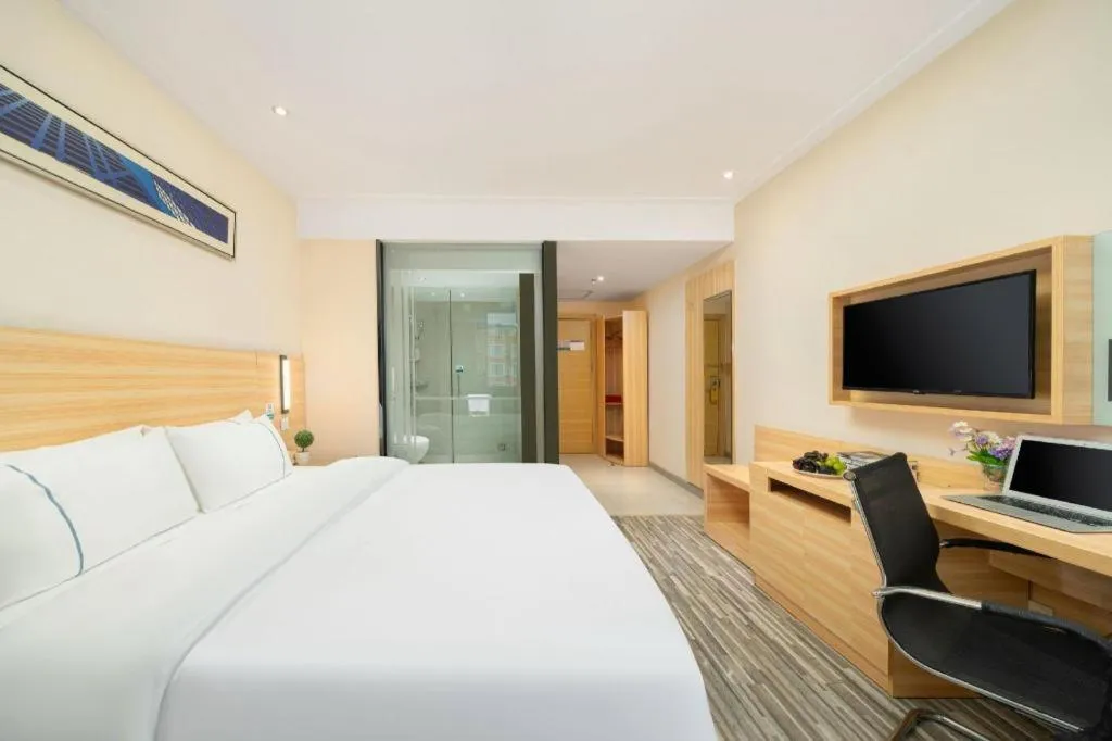 Bed in City Comfort Inn Nanning Wuyi Fude