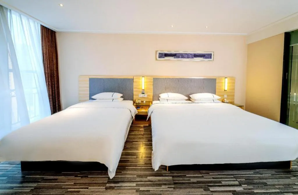 Bed in City Comfort Inn Guilin Quanzhou Zhongxin Square