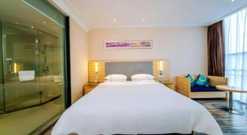 Bed in City Comfort Inn Guilin Quanzhou Zhongxin Square