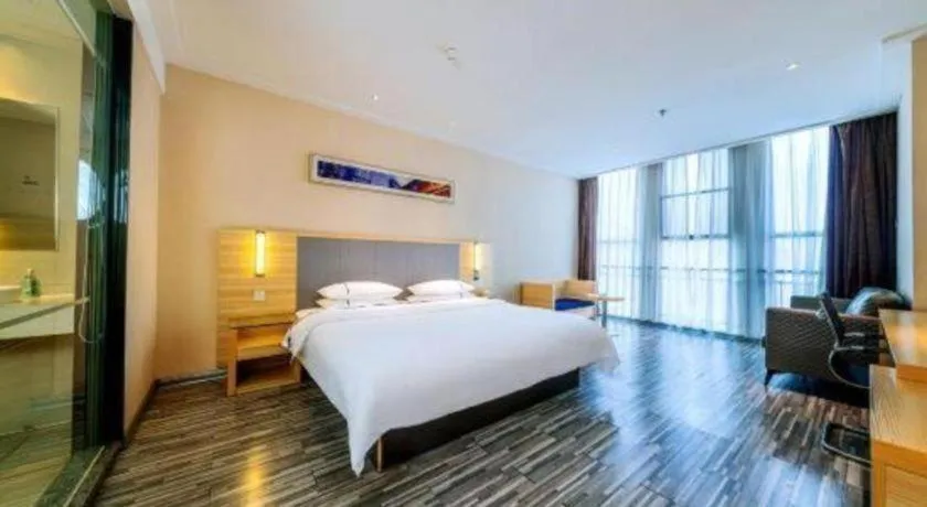 Bed in City Comfort Inn Guilin Quanzhou Zhongxin Square