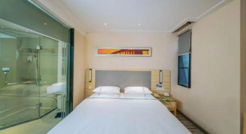 Bed in City Comfort Inn Guilin Quanzhou Zhongxin Square