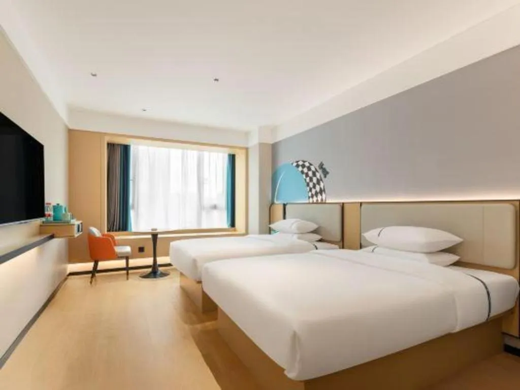 Bed in City Comfort Inn Nanchang Gaoxin Avenue Metro Station Aixi Lake