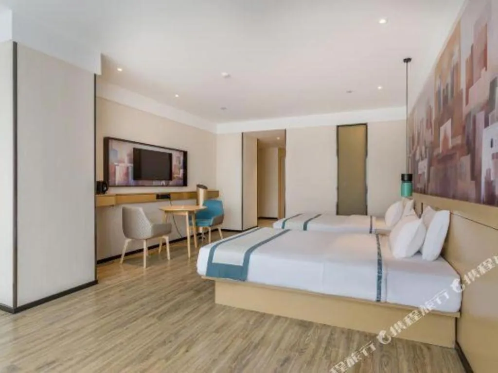 Bed in City Comfort Inn Nanchang Gaoxin Avenue Metro Station Aixi Lake