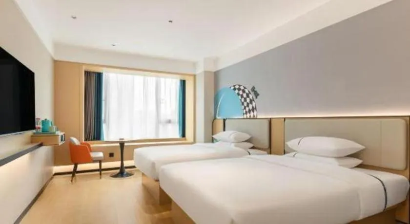 Bed in City Comfort Inn Nanchang Gaoxin Avenue Metro Station Aixi Lake