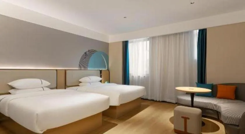 Bed in City Comfort Inn Nanchang Gaoxin Avenue Metro Station Aixi Lake