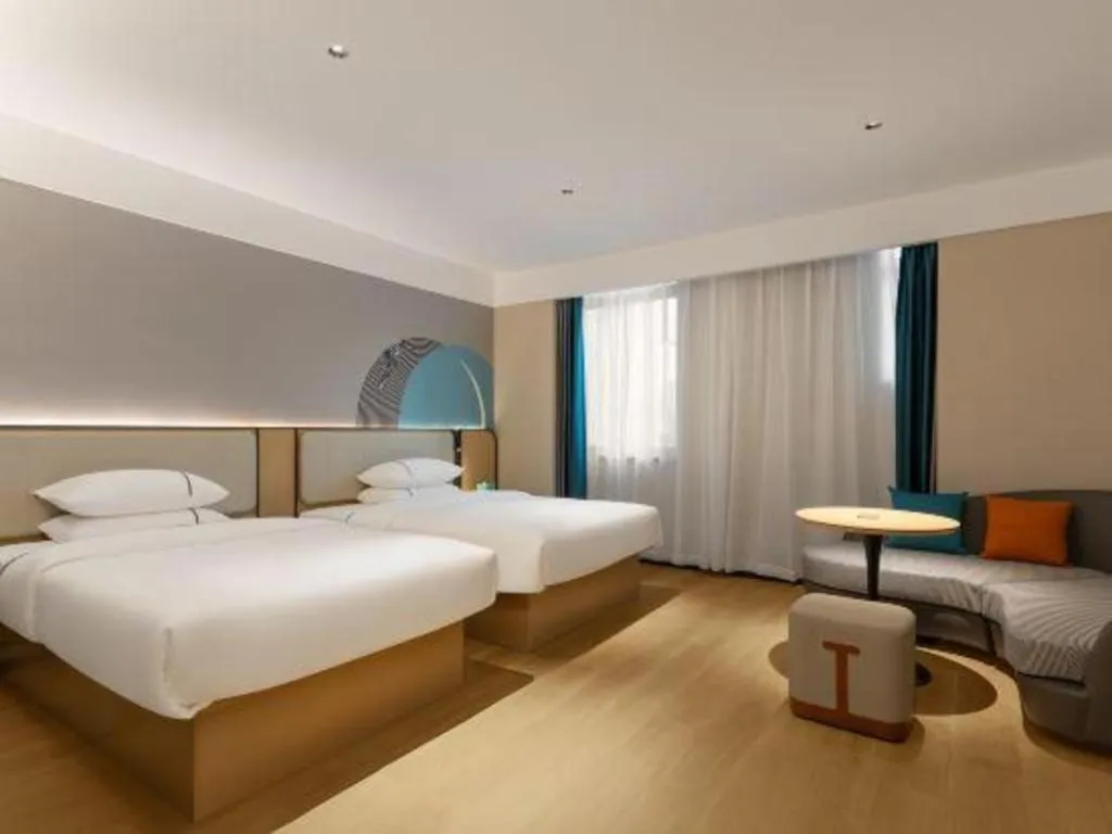 Bed in City Comfort Inn Nanchang Gaoxin Avenue Metro Station Aixi Lake