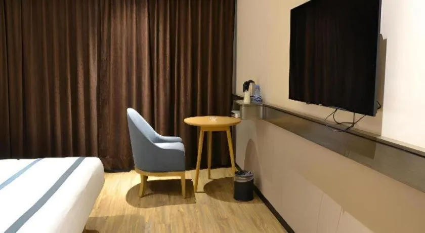 Bed in City Comfort Inn Yulin Yufu Road Industrial Products Market