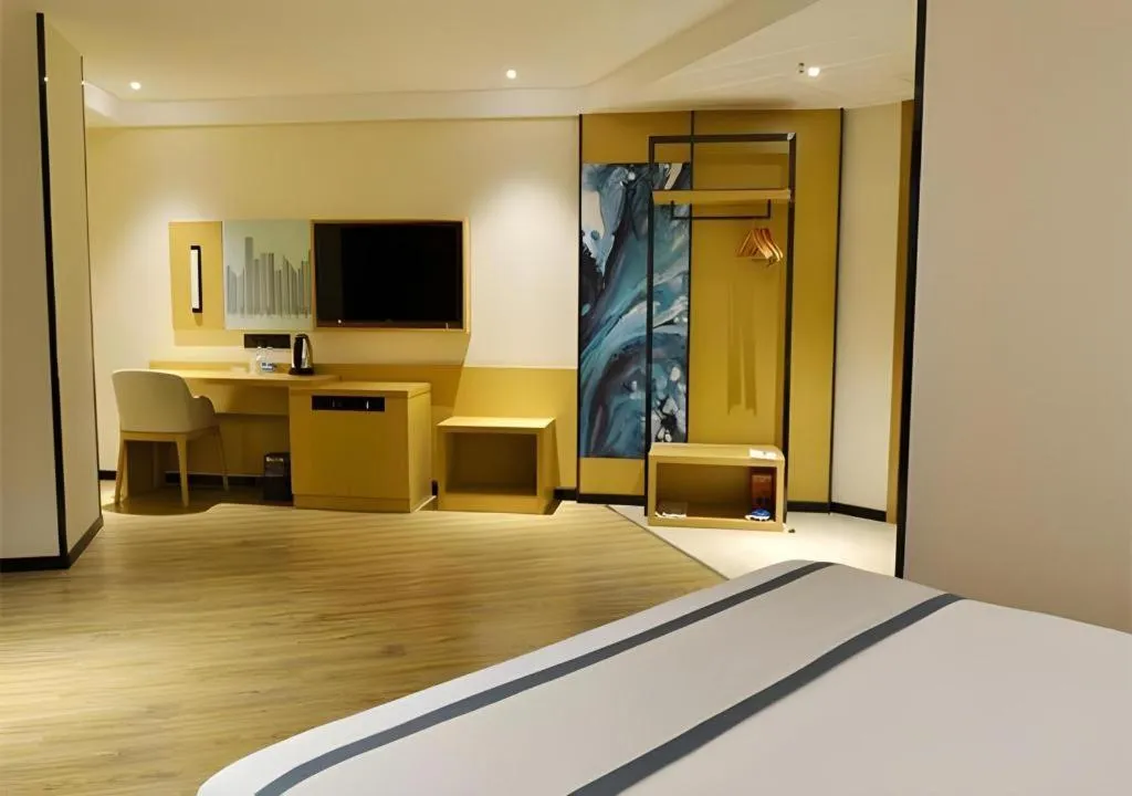 Bed in City Comfort Inn Yulin Yufu Road Industrial Products Market