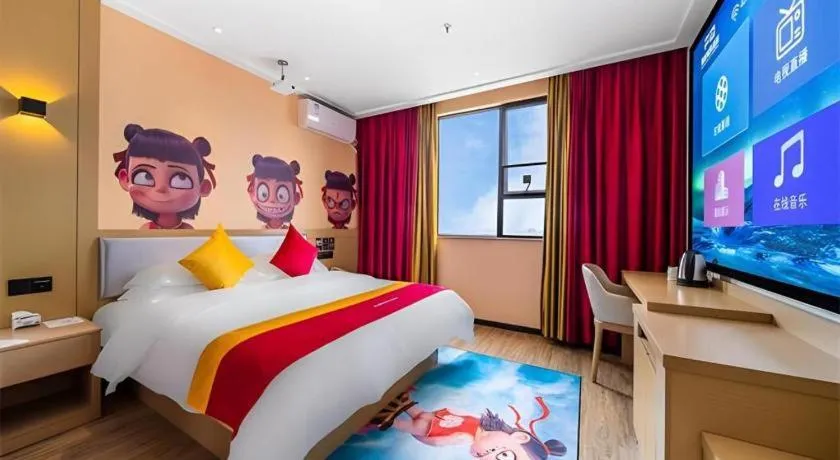 Bed in City Comfort Inn Yulin Yufu Road Industrial Products Market