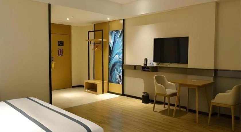 Bed in City Comfort Inn Yulin Yufu Road Industrial Products Market