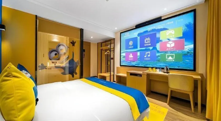 Bed in City Comfort Inn Yulin Yufu Road Industrial Products Market