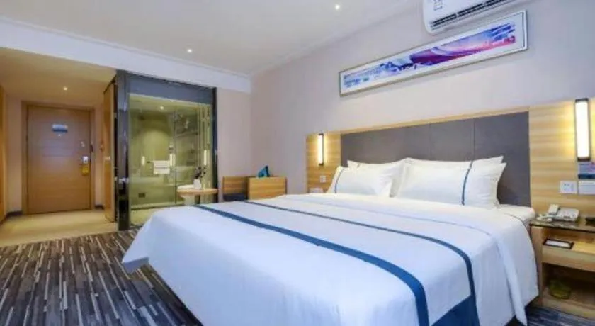 Bed in City Comfort Inn Chongqing Yuzhong District Daping Hospital