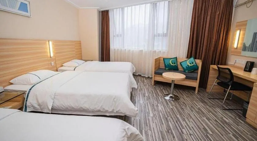 Bed in City Comfort Inn Chongqing Yuzhong District Daping Hospital