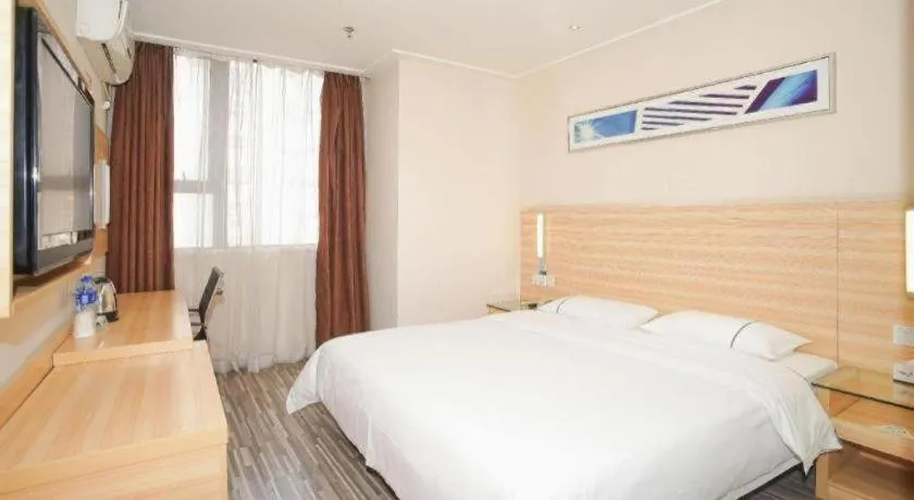 Bed in City Comfort Inn Chongqing Yuzhong District Daping Hospital