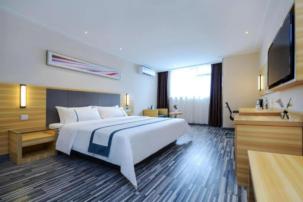 Bed in City Comfort Inn Chongqing Yuzhong District Daping Hospital