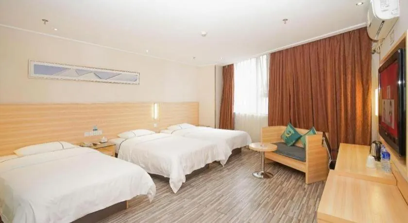 Bed in City Comfort Inn Chongqing Yuzhong District Daping Hospital