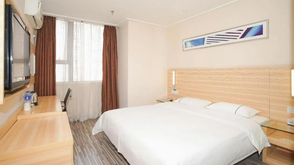 Bed in City Comfort Inn Chongqing Yuzhong District Daping Hospital